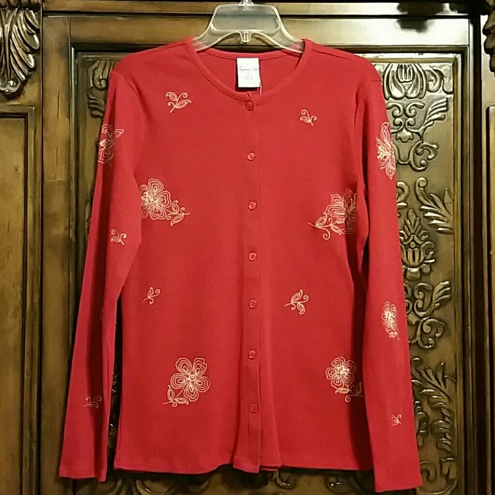 Cascade Blues cardigan